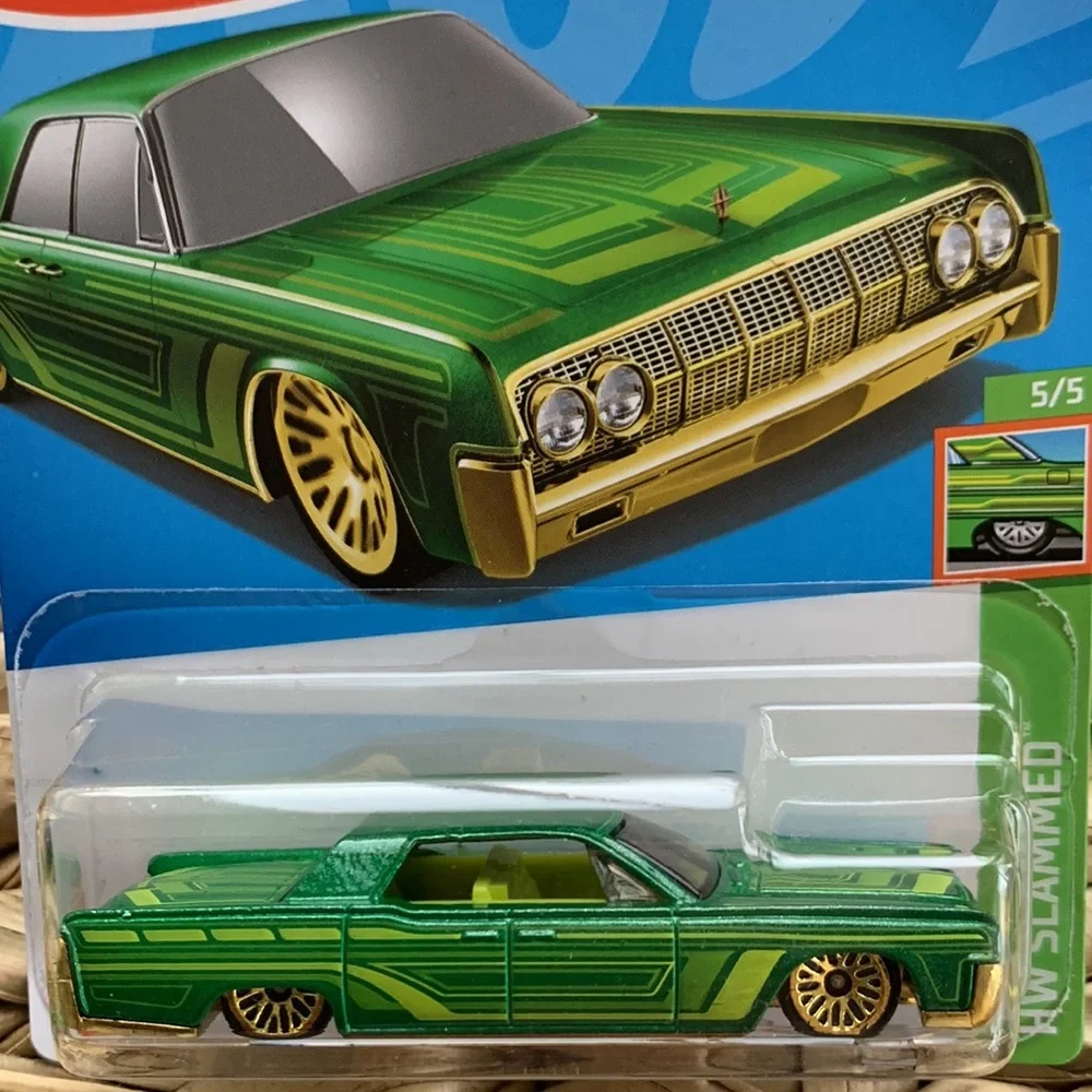1964 Lincoln Continental Hot Wheels Green Car HW 2024 Dollar General Exclusive
